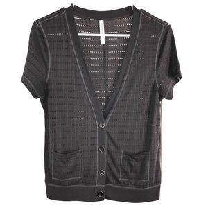 Aeropostale Gray Summer Cardigan Top